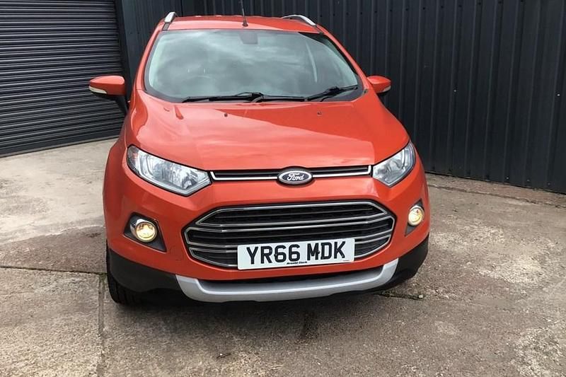 Red Used 2016 Ford Ecosport Titanium SUV | £5,250 (Good price) - Image 1/1