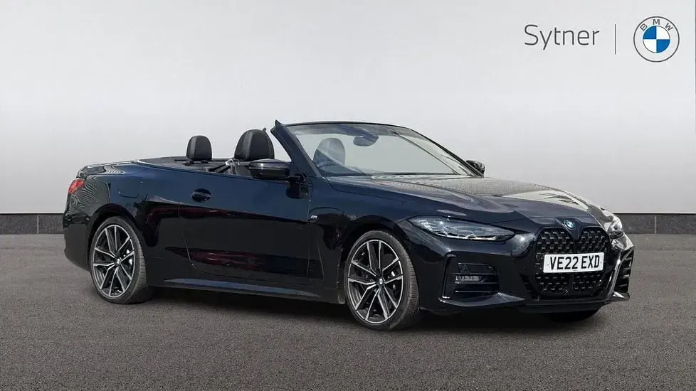 Used BMW 420 M Sport 192 HP (141 kW) 2022 Black Cabriolet