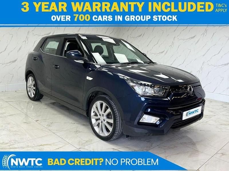 Used Ssangyong (KGM) Tivoli 128 HP (94 kW) 2020 Blue SUV