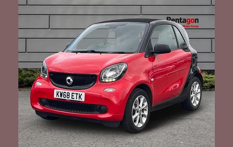 Used Smart ForTwo Coupé Passion 71 HP (52 kW) 2019 Black Coupe
