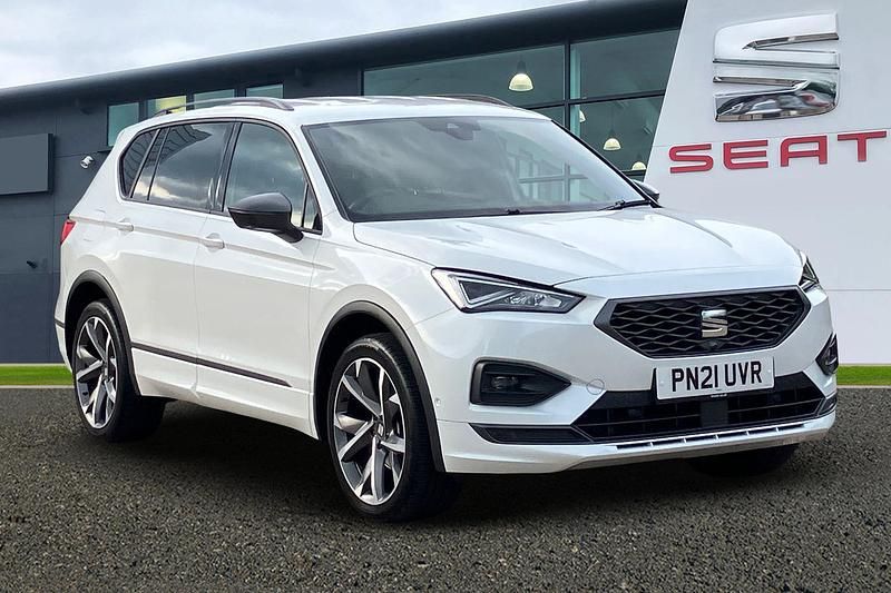 White Used 2021 Seat Tarraco FR Sport SUV | £24,232 (Fair price) - Image 1/4