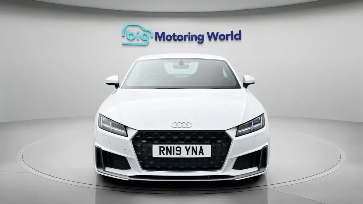Used Audi TT S-Line 245 HP (180 kW) 2019 White Coupe