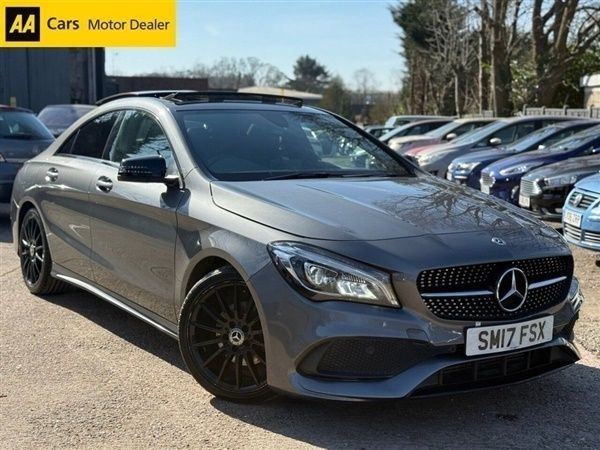 Grey Used 2017 Mercedes CLA200 AMG line Coupe | £12,985 (Fair price) - Image 1/1