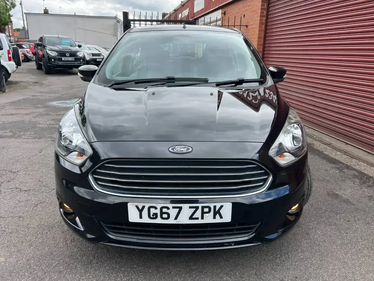 Used Ford Ka Zetec 2017 Black Sedan