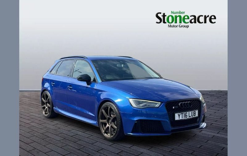 Blue Used 2016 Audi RS3 Comfort Hatchback | £22,995 (Fair price) - Image 1/4