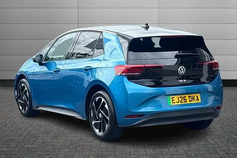 Used VW ID.3 Pure 125 kW (170 HP) 2026 Costa azule with solid black roof Hatchback