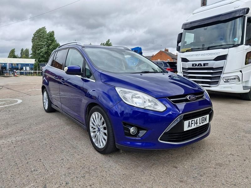Blue Used 2014 Ford Grand C-Max Titanium MPV | £2,295 (Good price) - Image 1/4