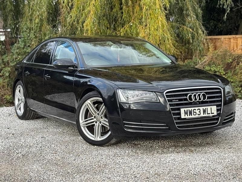 Black Used 2013 Audi A8 Sport Sedan | £7,999 (Good price) - Image 1/4
