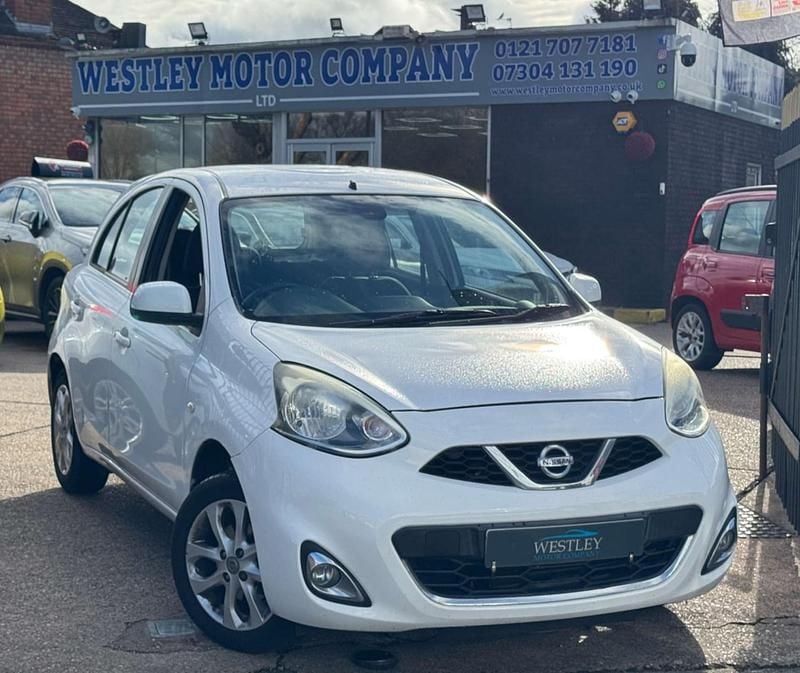 Used Nissan Micra Acenta 2013 White Hatchback