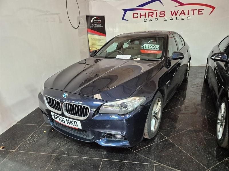 Black Used 2016 BMW 518 M Sport Sedan | £11,995 - Image 1/1