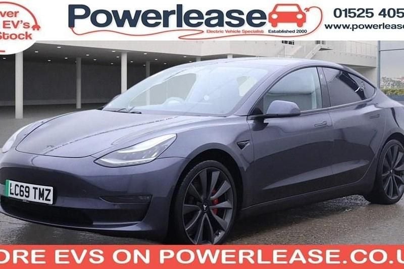 Grey Used 2019 Tesla Model 3 Performance Sedan | £16,744 (Good price) - Image 1/1