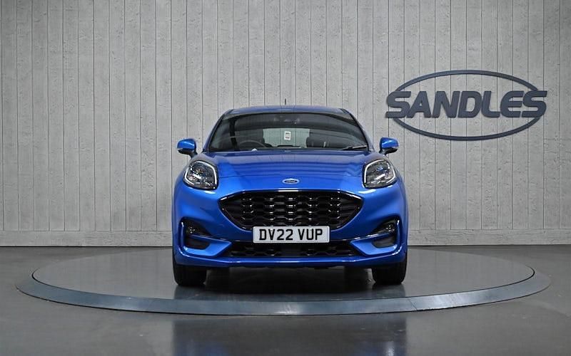 Used Ford Puma ST-Line 155 HP (114 kW) 2022 Blue Hatchback