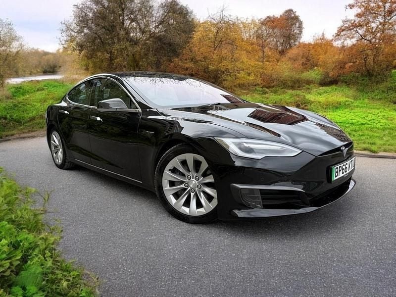Used Tesla Model S 244 kW (333 HP) 2016 Black Hatchback