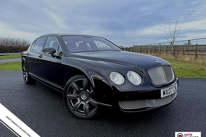 Used Bentley Continental Flying Spur 560 HP (411 kW) 2007 Black Sedan