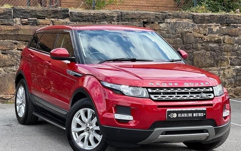 Used Land Rover Range Rover evoque Pure 190 HP (139 kW) 2014 Red SUV