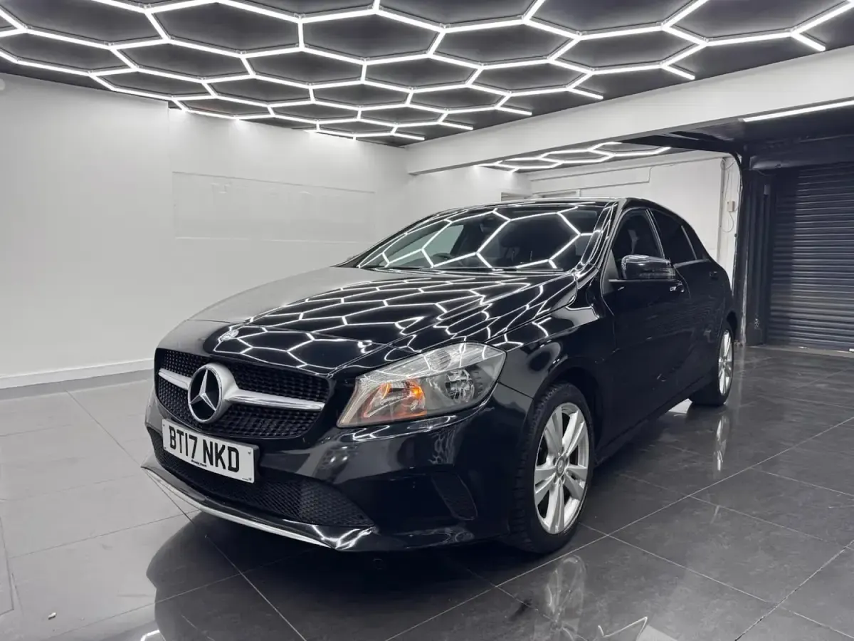 Used Mercedes A180 2017 Black Hatchback