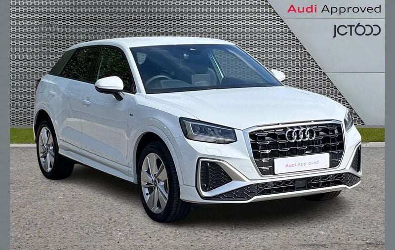 White Used 2025 Audi Q2 S-Line SUV | £28,778 (Fair price) - Image 1/4