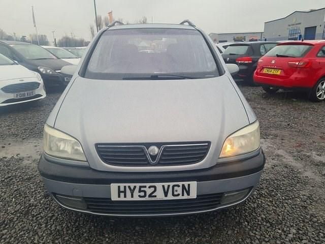 Used Vauxhall Zafira Elegance 123 HP (90 kW) 2002 Grey MPV