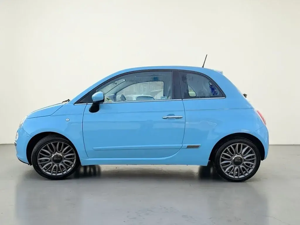Occasion Fiat 500 Lounge 69 ch (50 kW) 2015 Bleue Citadine