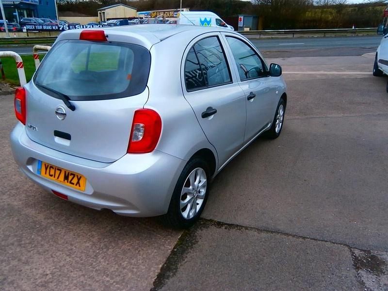 Used Nissan Micra 80 HP (58 kW) 2017 Silver Hatchback