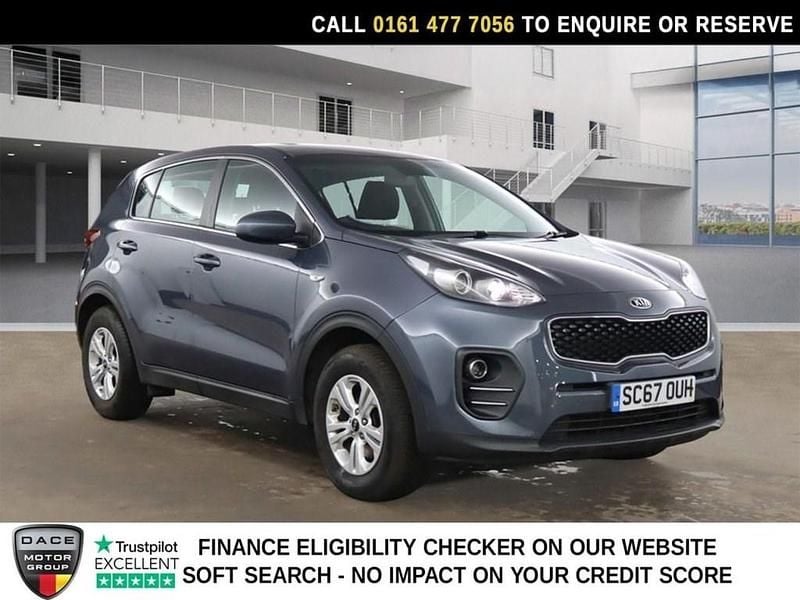 Used Kia Sportage 130 HP (95 kW) 2018 Blue SUV