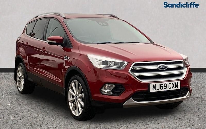 Red Used 2019 Ford Kuga Titanium X SUV | £16,381 (Good price) - Image 1/4