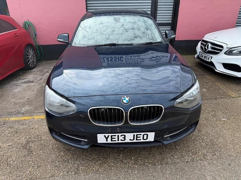 Used BMW 114 Sport Line 102 HP (75 kW) 2013 Blue Hatchback