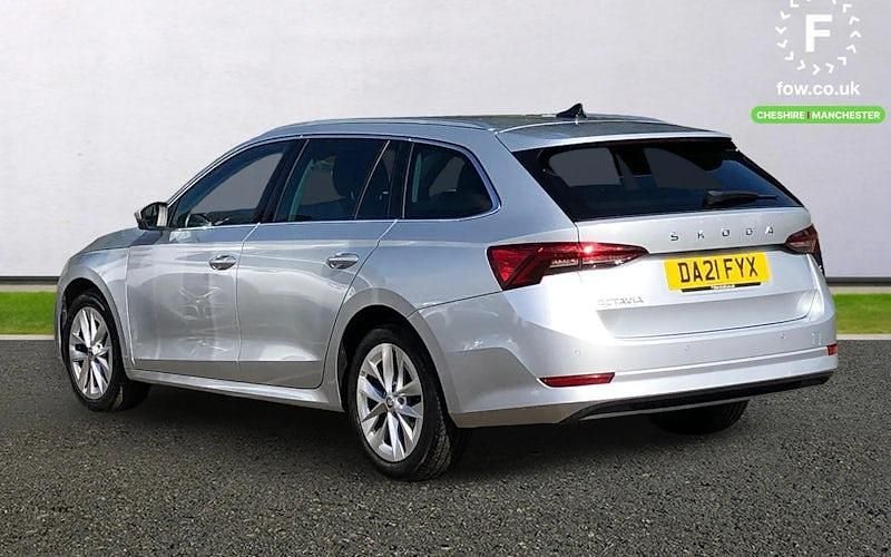 Second-hand Skoda Octavia SE L First Edition 150 CP (110 kW) 2020 Argintiu Break