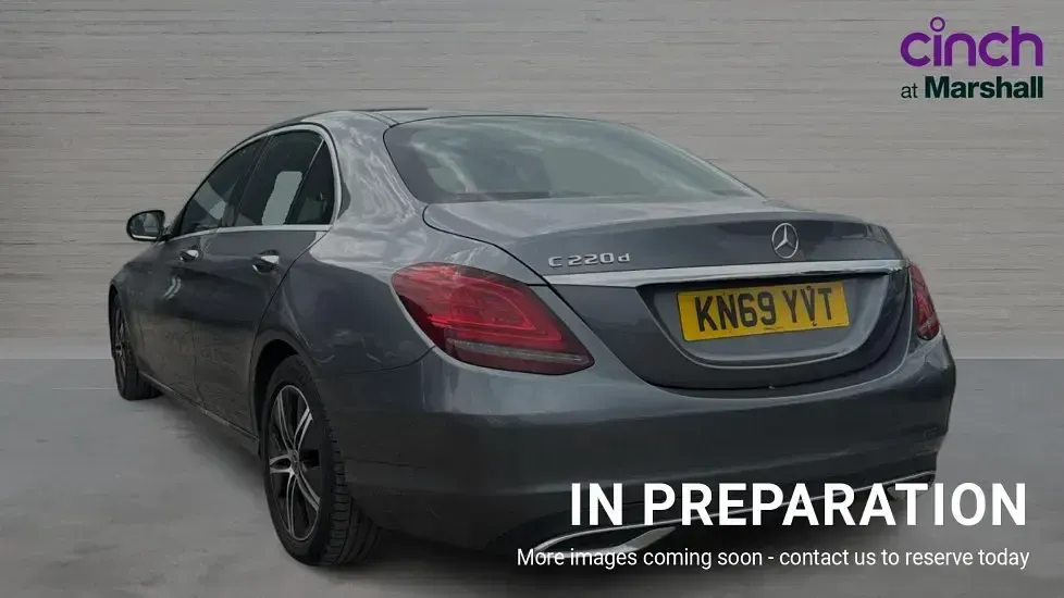 Used Mercedes C220 Premium Plus 194 HP (142 kW) 2019 Grey Sedan