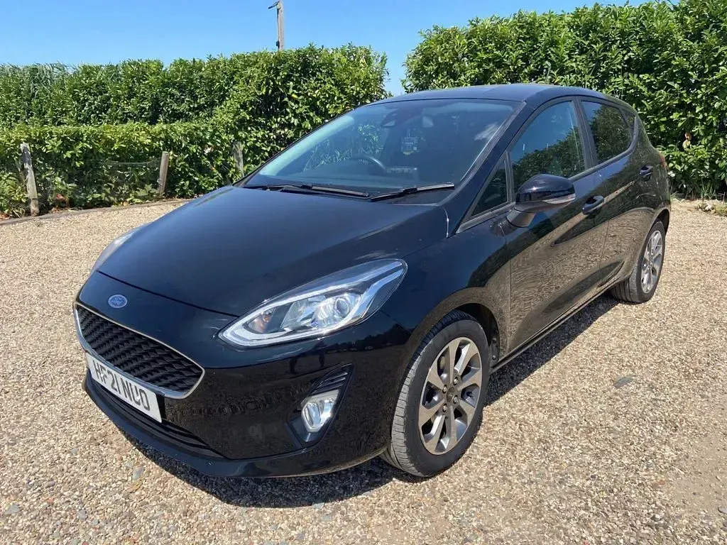 Used Ford Fiesta Trend 75 HP (55 kW) 2021 Black Hatchback