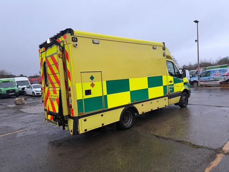 Used Mercedes Sprinter 2017 Yellow Van
