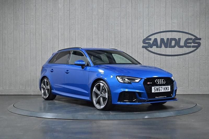 Blue Used 2017 Audi RS3 Advanced Hatchback | £32,499 (Expensive) - Image 1/4