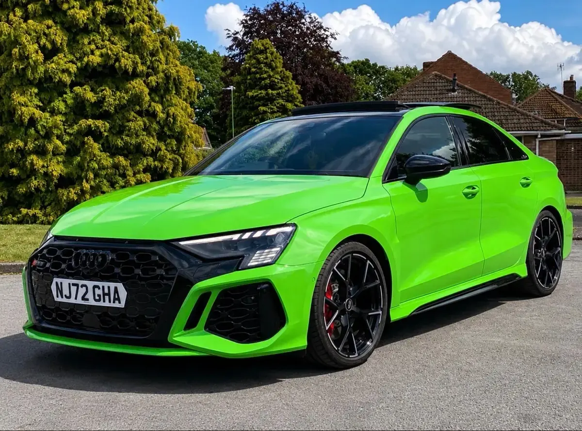 Used Audi RS3 Advanced 400 HP (294 kW) 2022 Green Sedan
