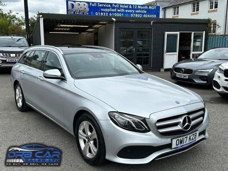 Silver Used 2017 Mercedes E220 Premium Estate | £12,999 (Fair price) - Image 1/4