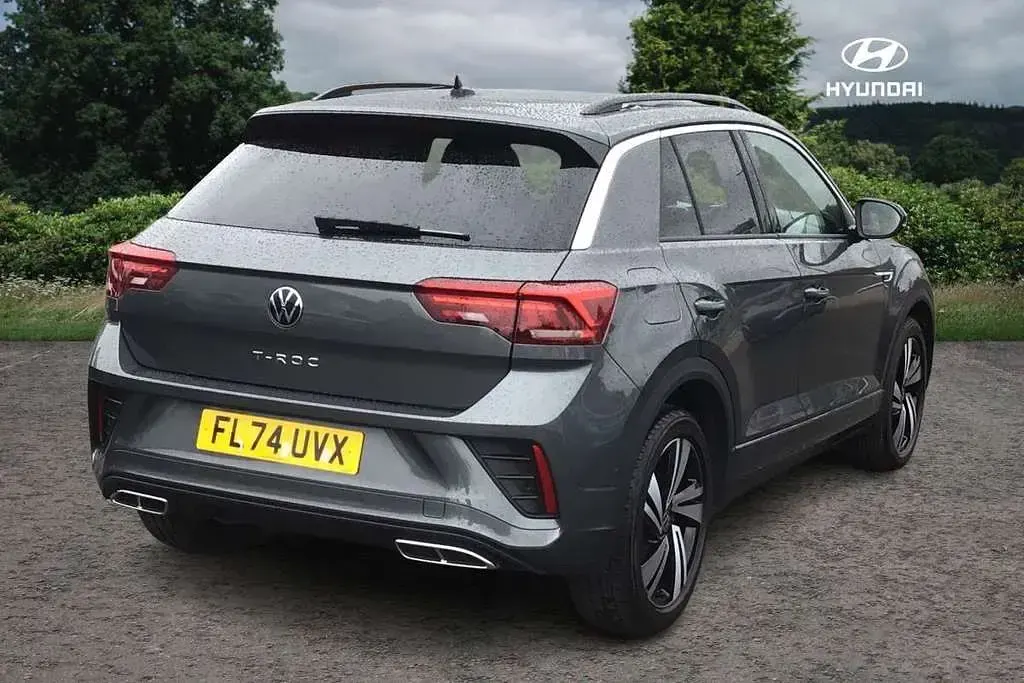 Used VW T-Roc R-line 150 HP (110 kW) 2024 Grey SUV