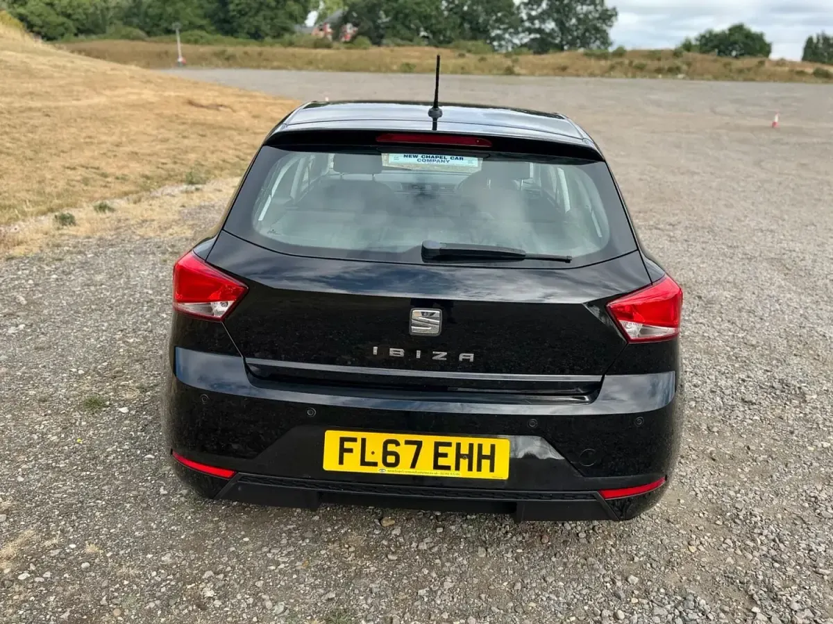 Used Seat Ibiza 75 HP (55 kW) 2017 Black Hatchback
