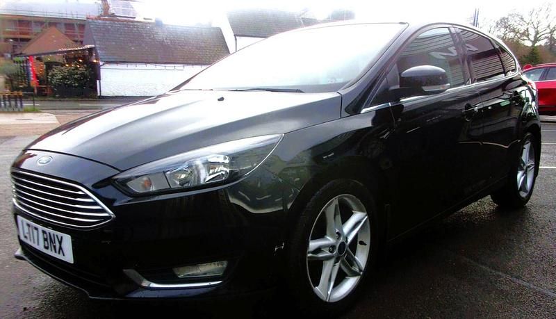 Used Ford Focus Titanium 2017 Black Hatchback