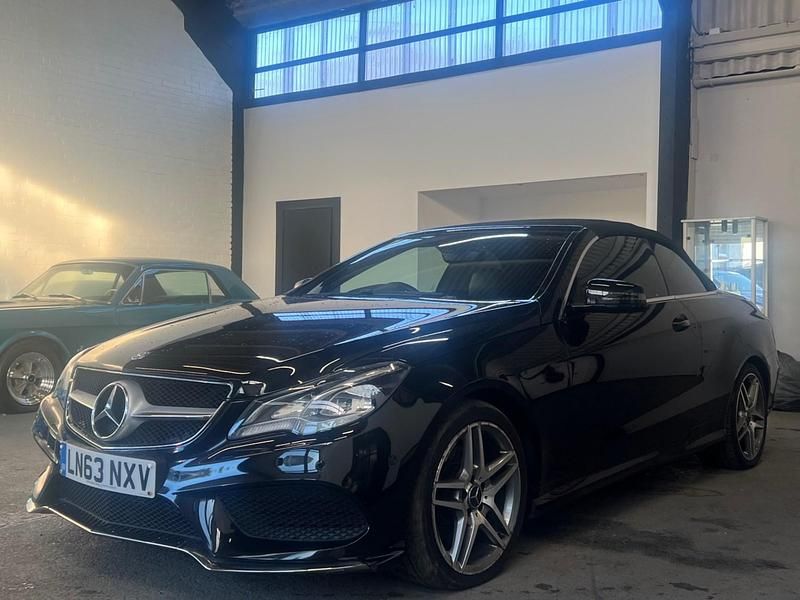 Used Mercedes E220 AMG 2013 Black Cabriolet