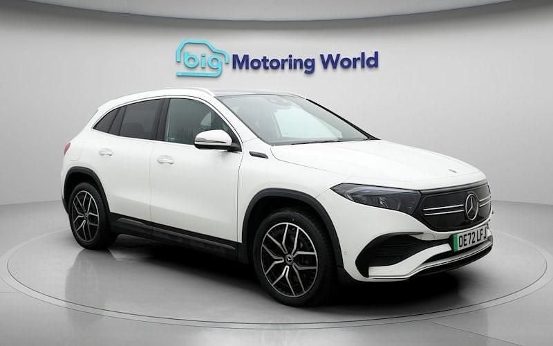 Used Mercedes EQA250 AMG line 139 kW (190 HP) 2022 White SUV