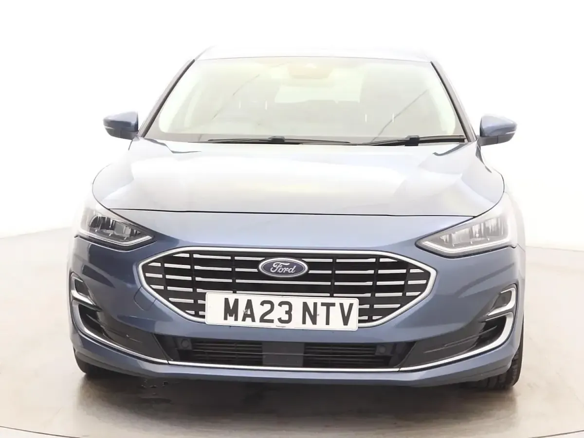 Used Ford Focus Titanium 2023 Blue Hatchback