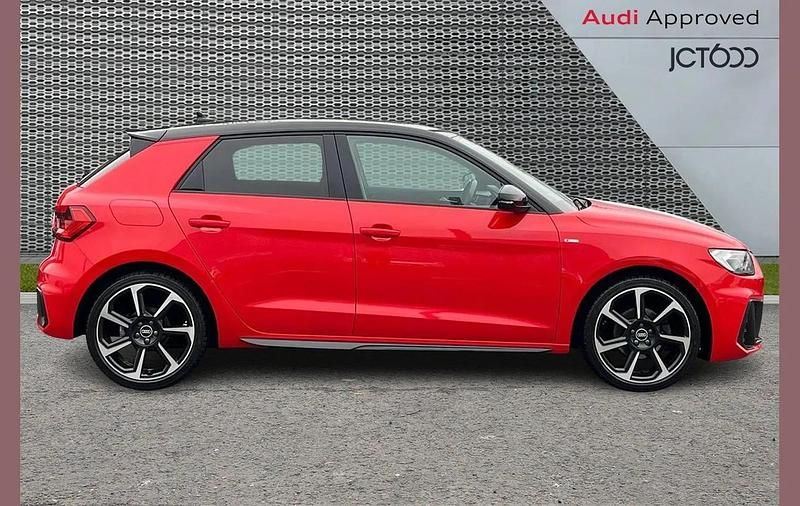 Used Audi A1 Black Edition 108 HP (79 kW) 2021 Red SUV