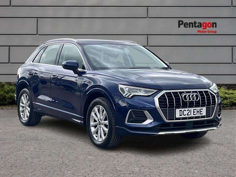 Blue Used 2021 Audi Q3 Sport SUV | £20,699 (Good price) - Image 1/4