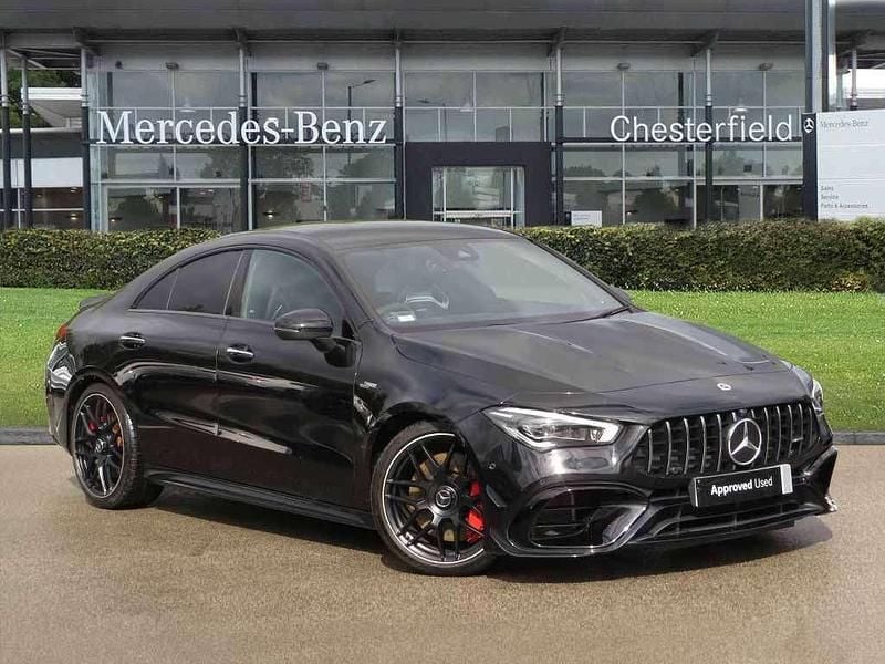 Black Used 2021 Mercedes CLA45 AMG Coupe | £45,000 (Fair price) - Image 1/4