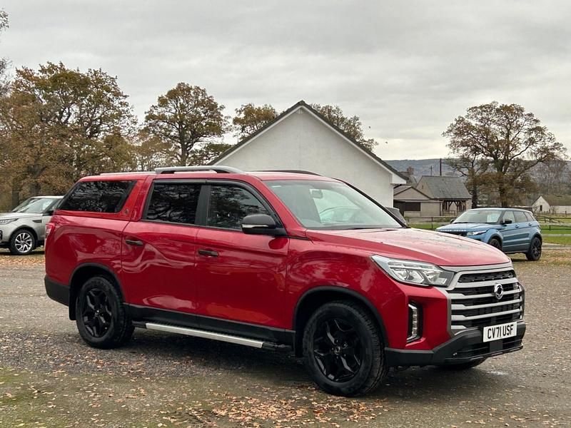 Used Ssangyong (KGM) Musso 181 HP (133 kW) 2021 Red Pickup