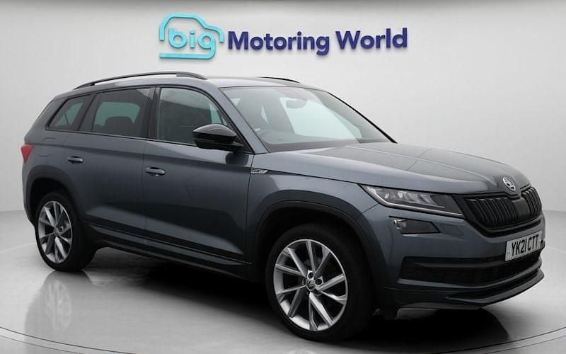 Used 2021 Skoda Kodiaq SportLine SUV | £22,500 (Good price) - Image 1/4