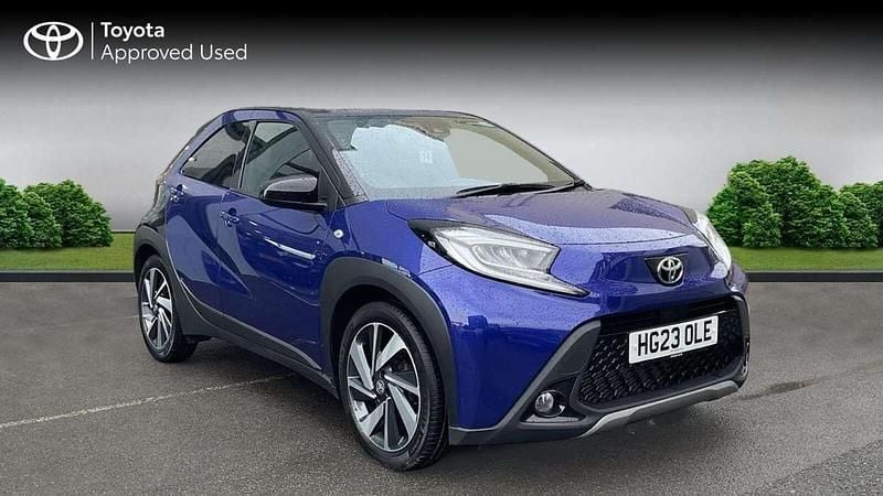 Blue Used 2023 Toyota Aygo X SUV | £14,243 - Image 1/2