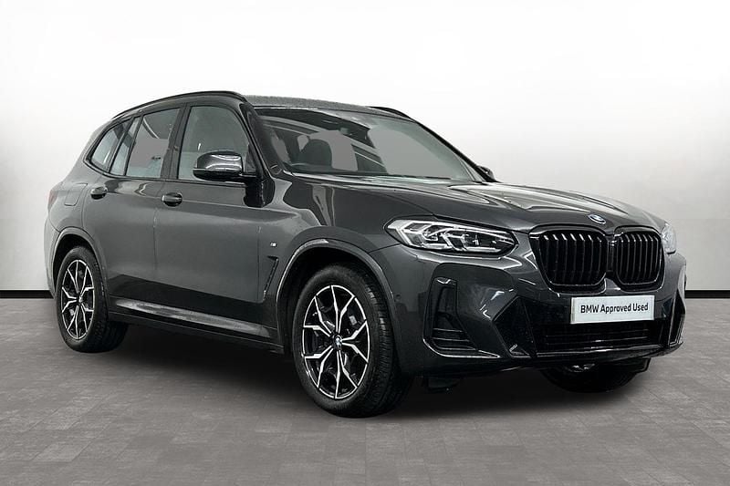 Grey Used 2022 BMW X3 M Sport SUV | £33,300 (Fair price) - Image 1/3
