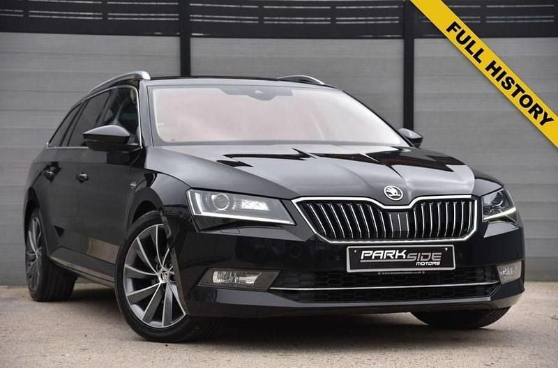 Used Skoda Superb LAURIN & KLEMENT 190 HP (139 kW) 2017 Black Estate