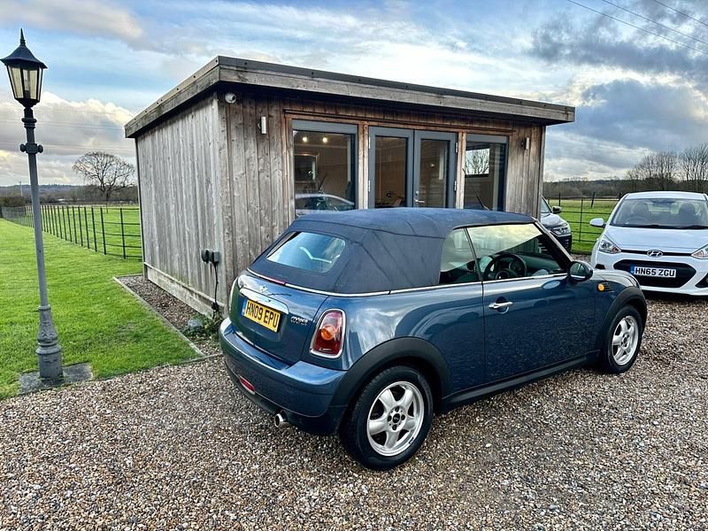 Used Mini Cooper Cabriolet 115 HP (84 kW) 2009 Blue Cabriolet