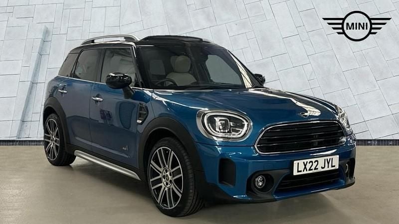 Blue Used 2022 Mini Cooper Countryman Exclusive SUV | £25,899 (Expensive) - Image 1/4